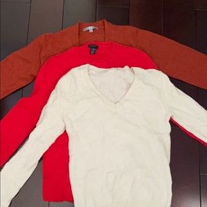 Wool/cashmere sweater combo